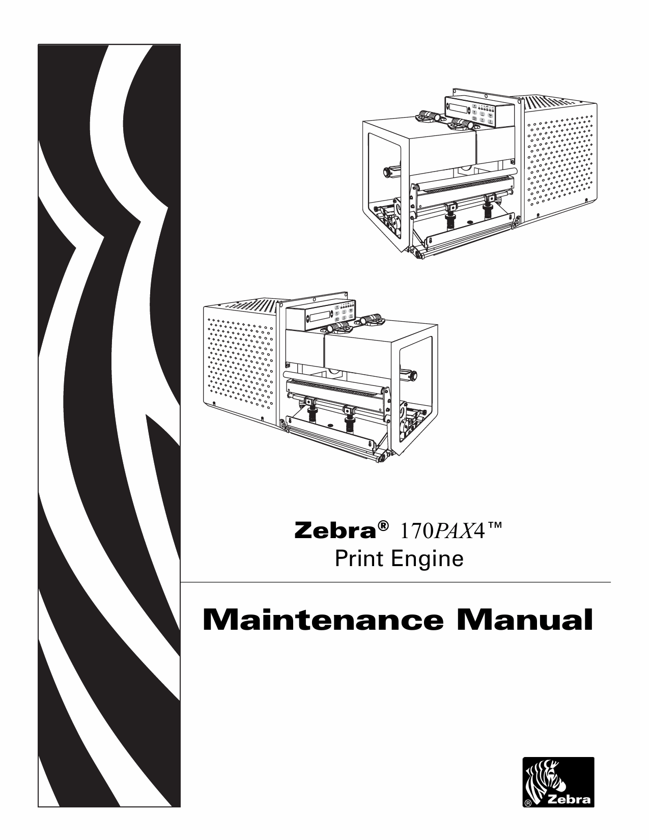 Zebra Label 170PAX4 Maintenance Service Manual-1